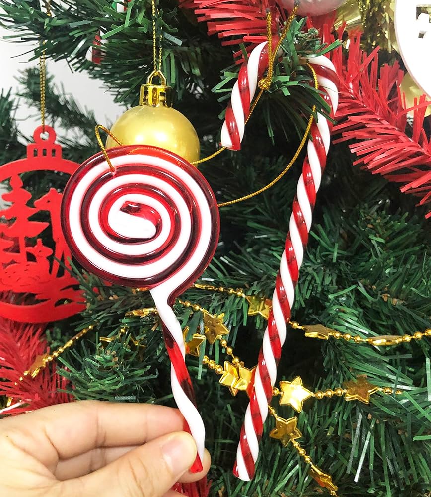 Amazon.co.jp: クリスマスキャンディケーンデコレーション